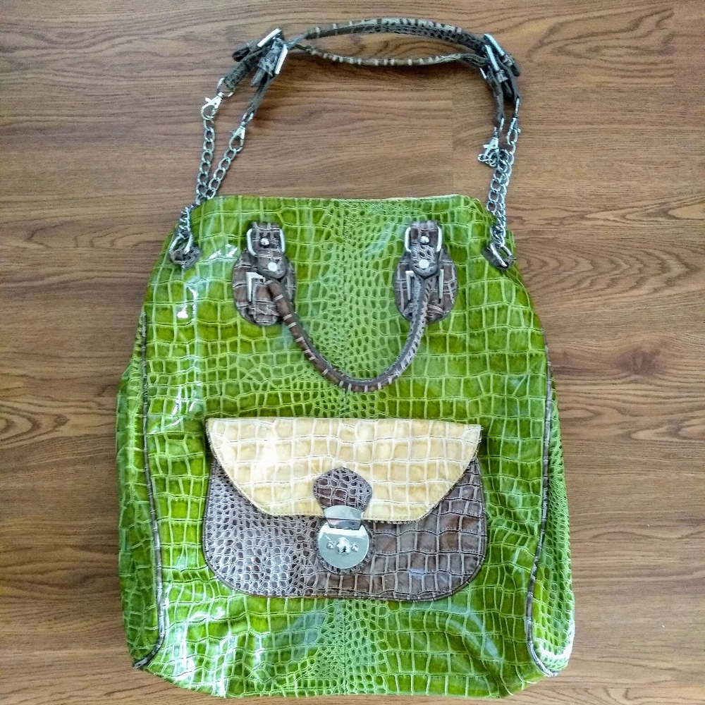 Green Shoulder Bag